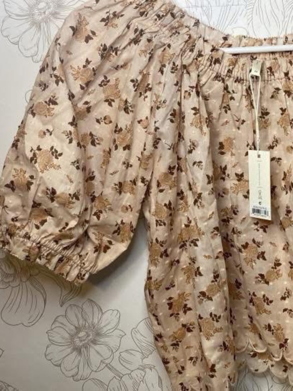 Rylee and cru floral top